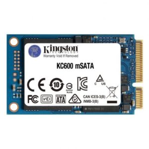 Kingston KC600 Disco Duro SSD 256GB SATA3 mSATA 3D TLC NAND