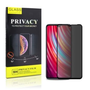 Película Vidro temperado Privacidade Xiaomi Redmi Note 8T Fullcover