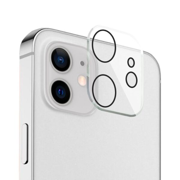 Película Vidro temperado Camera Traseira iPhone 12 Mini Transparente