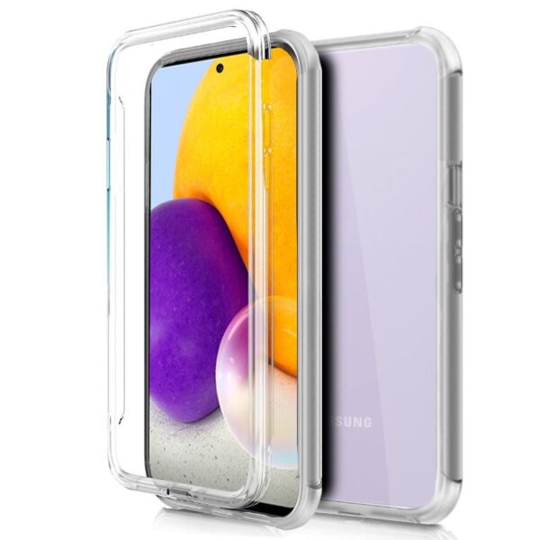 Capa Dupla 360 Samsung Galaxy A72 Transparente