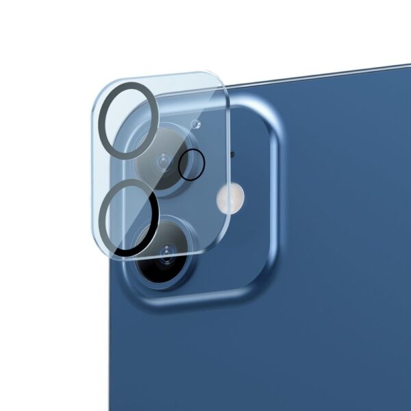Película Vidro temperado Camera Traseira Baseus 2x iPhone 12 Transparente