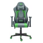 Cromad Cadeira Gaming Premium - Base de 350mm Preto/Verde