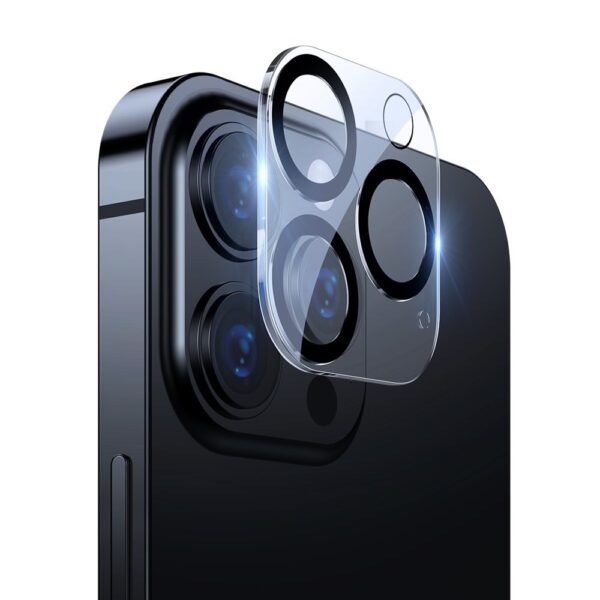 Película Vidro temperado Camera Traseira iPhone 15 Pro/ 15 Pro Max Transparente