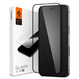 Película Spigen GLASS FC iPhone 14 Pro Black