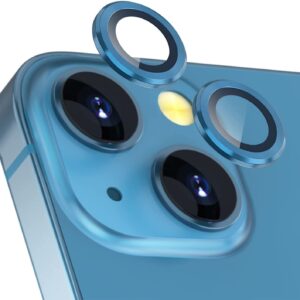 Película Vidro Temperado Metálica Camera Traseira iPhone 13/ 13 Mini Azul