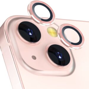 Película Vidro Temperado Metálico Camera Traseira iPhone 13/ 13 Mini Rosa