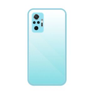 Capa Silicone Vidro Temperado Xiaomi Redmi Note 10 Pro Verde Água