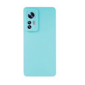 Capa Silicone Premium Xiaomi Mi 12/ 12X Verde Água