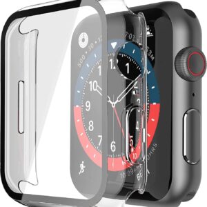 Capa Com Vidro Temperado Transparente Apple Watch 40mm