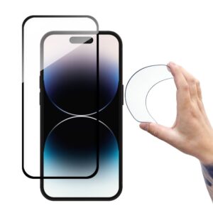 Película Vidro temperado Nano Flexi iPhone 14 Pro Max Preto
