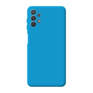 Capa Silicone Líquido Samsung A32 4G Azul