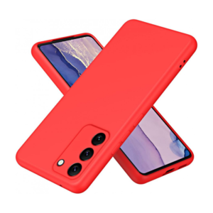 Capa Silicone Líquido 3D Samsung S23 Plus Vermelho
