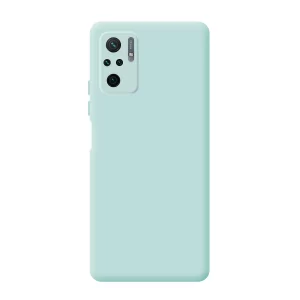 Capa Silicone Líquido Xiaomi Redmi Note 10/ 10s Verde Água