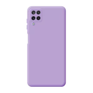 Capa Silicone Líquido Samsung A12 Lilás