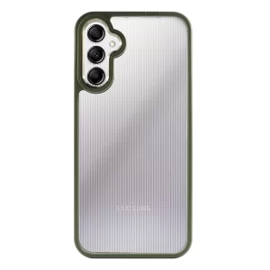 Capa Silicone Cristal Transparente Samsung Galaxy A14 Verde