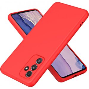 Capa Silicone Líquido Samsung A54 5G Vermelho