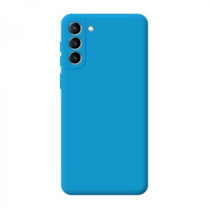 Capa Silicone Líquido 3D Samsung S23 Plus Azul