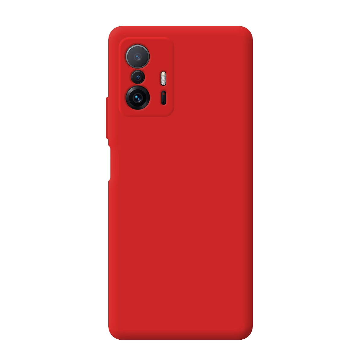 Capa Silicone Líquido Xiaomi Mi 11T/ Mi 11T Pro Vermelho