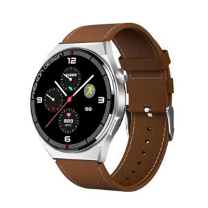 XO J1 Smartwatch Ecrã 1.28" HD Bluetooth 5.1 Castanho