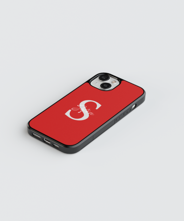 Capa iPhone Iniciais vermelho (3)