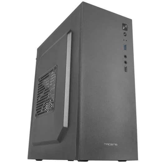 Caixa Tacens Aluxm Preta (MicroATX) - 2ALUXM