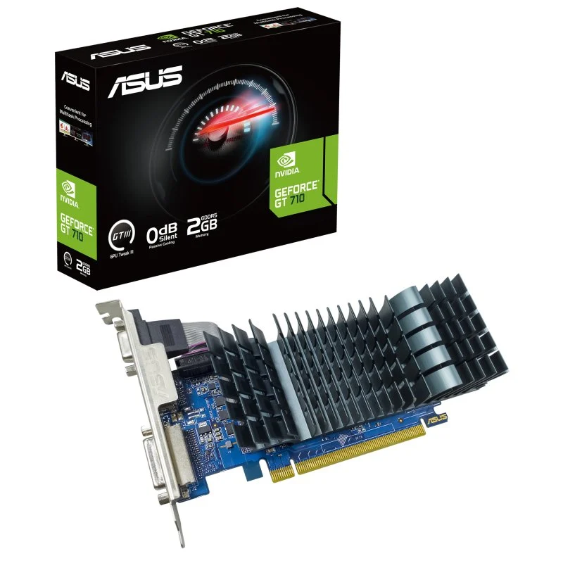 Placa Gráfica Asus GeForce GT 710 SL EVO BRK  2GB GDDR5