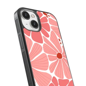 Capa iPhone Floral Vermelho