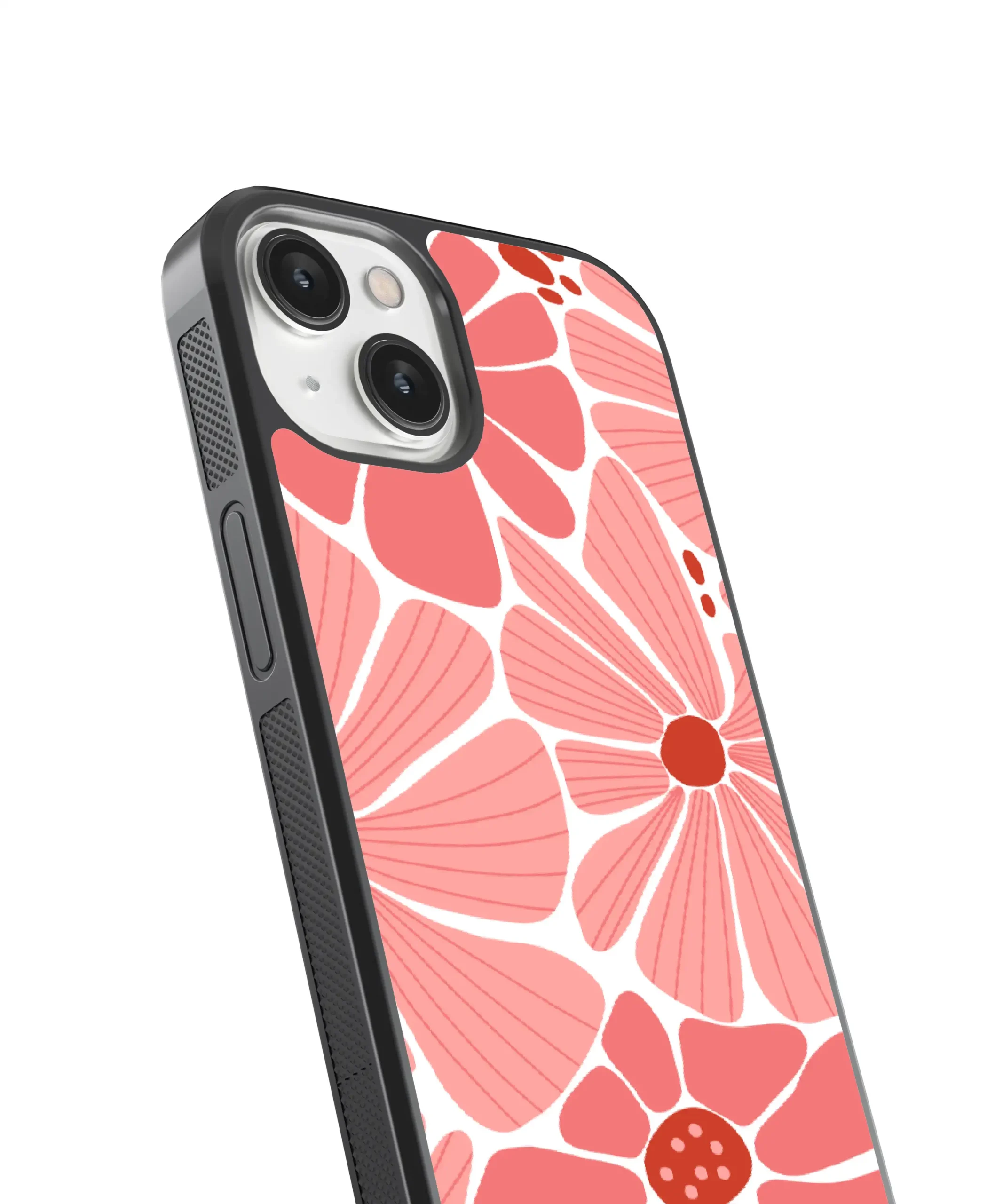 Capa iPhone Floral Vermelho