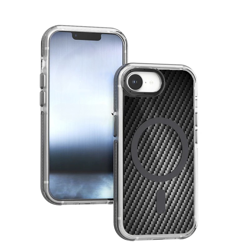 Capa iPhone 16e Carbono Magsafe