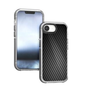 Capa iPhone 16e Efeito Carbono